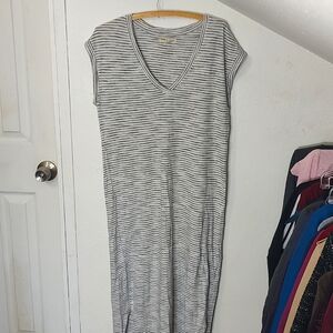 Cloth & Stone Sleeveless Striped Maxi Dress